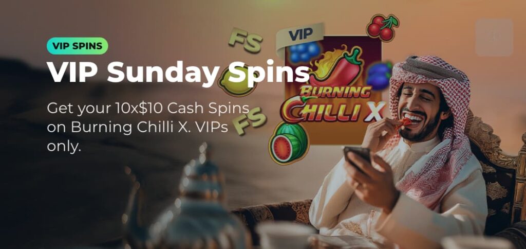 yyy free spins for vip